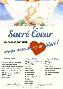Fête du Sacré Coeur au prieuré Saint-Benoit Fête du Sacré Coeur au prieuré Saint-Benoit